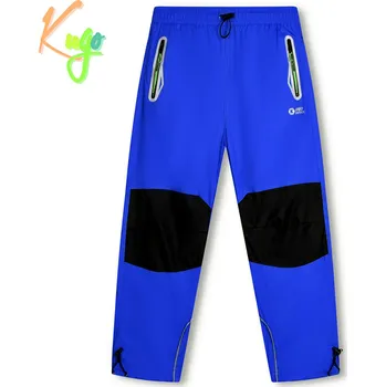 Chlapecké kalhoty Chlapecké šusťákové kalhoty - KUGO SK7740, modrá Barva: Modrá, Velikost: 152