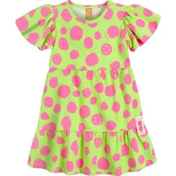 Dívčí šaty Dívčí šaty UP BABY BE HAPPY zelené Velikost: 140