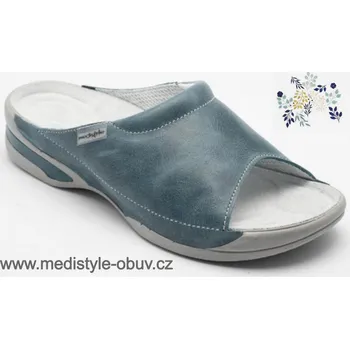 Dámská zdravotní obuv MEDISTYLE BĚTKA 2B-E17/9 pantolel TYRKYS, --- - 41