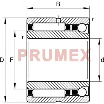 INA NKIA 5910-XL ložisko