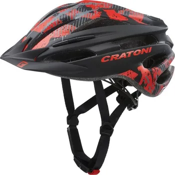 Cyklistická přilba CRATONI Pacer černá/červená XS/M