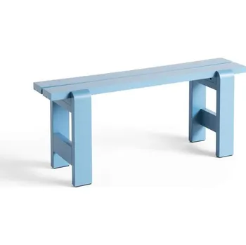 Zahradní lavice HAY Lavice Weekday 111 cm, azure blue