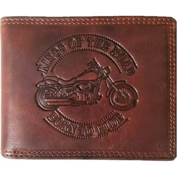 Peněženka Kožená peněženka MOTO TAN lp moto