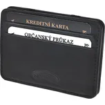 Kožená peněženka Nivasaža N100-DMD-B černá