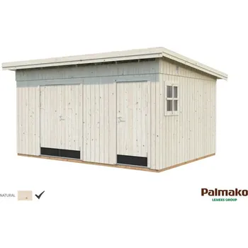 Zahradní domek Zahradní domek Palmako KALLE 13,5 m2 (Rozměr: 452x330 cm tl.88 mm)