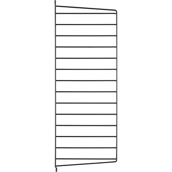 police STRING Nástěnný panel 75 x 30 cm, Black