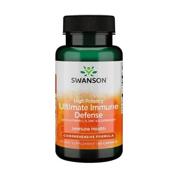 Swanson Ultimate Immune Defense Doplněk stravy s komplexem složek 60 ks, kapsle