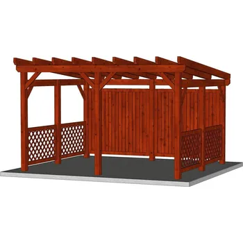 Pergola Nezastřešená pergola model L21 (Zahradní pergola bez střešní krytiny)