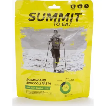 Hotové jídlo MRE Summit To Eat - Losos s těstovinami a brokolicí - big pack