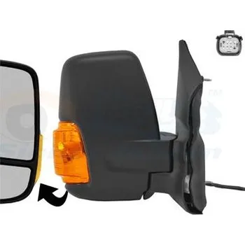 Auto zrcátko Vnější zpětné zrcátko VAN WEZEL 1991804