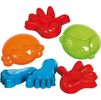 Dřevěná hračka Bábovičky tělo set 6 ks