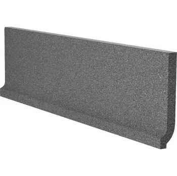 Stavební materiál Taurus Granit (65 Antracit) - sokl s požlábkem 8x30 antracitově šedá, tl. 8 mm TSPKF065