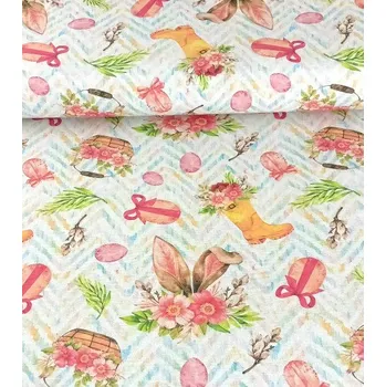 Metráž látka Loneta velikonoční dekorace | RTex