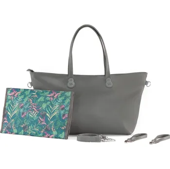 Přebalovací taška KINDERKRAFT SELECT Taška přebalovací Treasurebag Dark Grey Nature Vibes, Premium