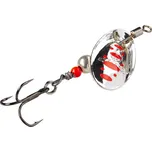 Rotační třpytka Gunki Dots Nude Spotted 2H Full Silver-Red 3,8g