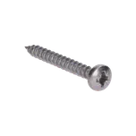 KOVIAN, s.r.o. Nerezový vrut samořezný (5x40mm) půlkulatá hlava, DIN9048/A2 /AISI304