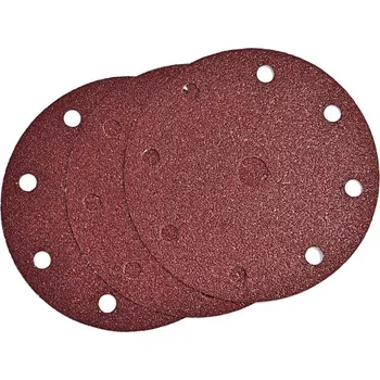 Řezný kotouč ROLL Brusné kotouče na suchý zip, průměr 150 mm, 9 děr, zrnitost 80, 50 ks