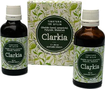 Přírodní produkt Ondřej Ullrich Clarkia tinktura tří bylin 2x 50 ml