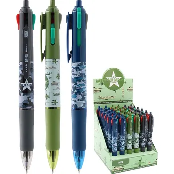 M & G Pero 4-barevné M&G Army 0,7 mm