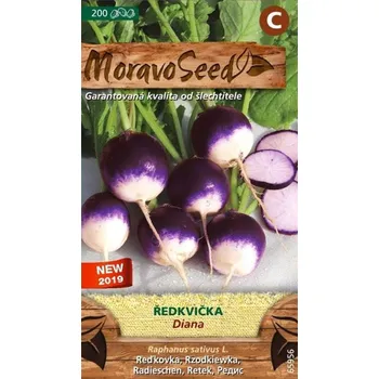 Semeno MoravoSeed Kulatá ředkvička Diana 200 ks