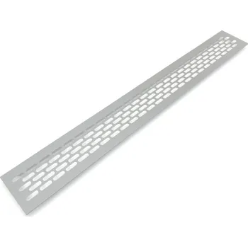 Větrací mřížka In-Design Větrací mřížka kovová eloxovaný hliník - více rozměrů Šířka větrací mřížky (mm): 60, Délka mřížky (mm): 245