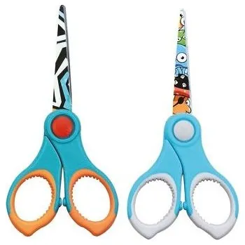 Školní nůžky KEYROAD Tattoo, 15cm, asort