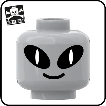 Stavebnice LEGO Hall of Bricks LEGO® Hlava minifigurky - Alien Smile