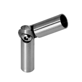Zábradlí KOVIAN, s.r.o. Spoj nastavitelný ø 8mm (0-100°) s kloubem, broušená nerez K320 /AISI304