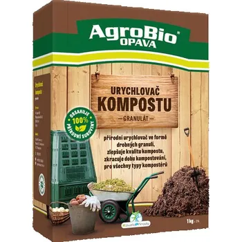 Pěstitelství AgroBio Opava Urychlovač kompostu granulát 1 kg