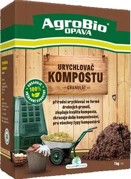 Urychlovač kompostu AgroBio Opava Urychlovač kompostu granulát 1 kg