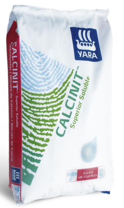 Foto Hnojivo Yara Liva Calcinit 15,5% N 25 kg - Zboží