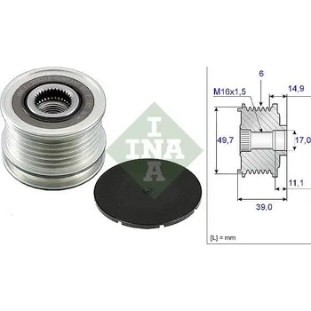Auto-moto Předstihová spojka INA 535 0050 10