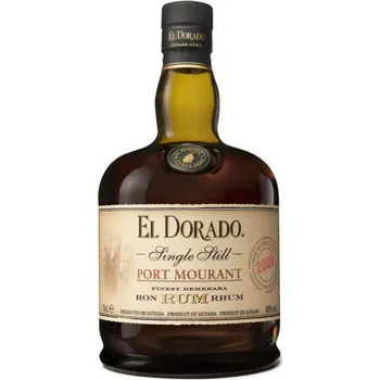 Rum El Dorado Rum Single Still Port Mourant 2009 40 % 0,7 l
