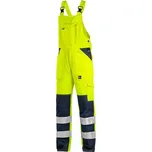 Kalhoty s laclem reflexní CXS NORWICH žlutá/modrá 54