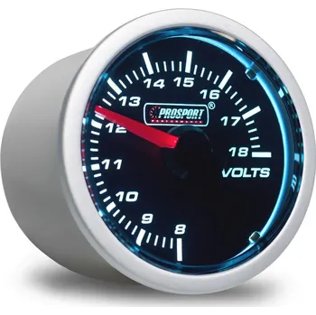 Tuning Prosport Smoke Lens 216BFWHVOSM přídavný ukazatel palubního napětí 