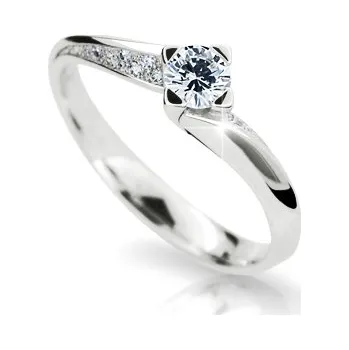 Prsten Cutie Jewellery dlr210110xl2 Zásnubní prsten z bílého zlata s čirými zirkony model 2101 vel.54 – zlatý šperk ryzosti 585/1000 v Dárkovém balení s Certifikátem GLRWB-54-16971