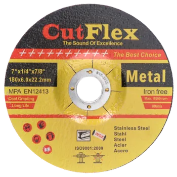 Brusný kotouč KOVIAN, s.r.o. Brusný kotouč na ocel a nerez, 180 x 6 x 22,2 mm