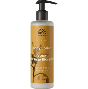 Urtekram Vyživující tělové mléko s kořeněným pomerančem BIO (245 ml)