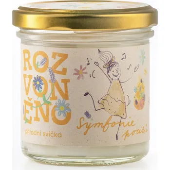 Svíčka Rozvoněno Vonná svíčka - Symfonie pocitů (130 ml)
