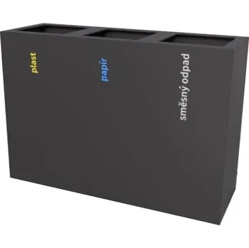 Venkovní odpadkový koš Koš na tříděný odpad LEET