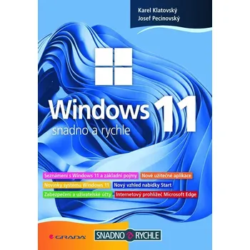 Kniha Windows 11 - Ing. Karel Klatovský, Josef Pecinovský (E-Kniha)