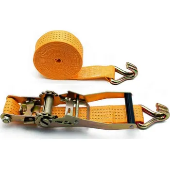 Upínací popruh Kurtny upínací popruhy 4,2cm x 7m (upínací pas, upínací popruhy Kurtny s ráčnou a háky)