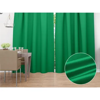 ubrus Saténový závěs LUX-028 Irská zelená 140x140 cm