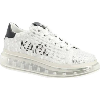 Dámská košile Karl Lagerfeld Kůžoné tenisky KAPRI KUSHION KARL | Barva:bílý | Velikost:36