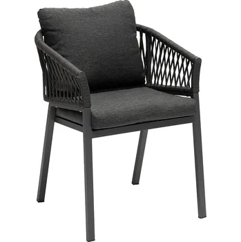 Hliníkové jídelní křeslo COLUMBIA (antracit)