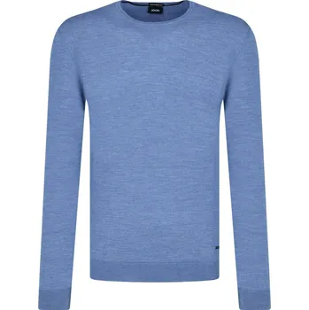 Pánský svetr Joop! Collection Vlněný svetr Denny | Barva:modrý | Velikost:XXL