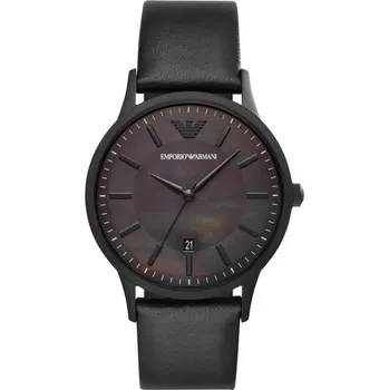 Hodinky Emporio Armani Hodinky RENATO | Barva:černý | Velikost:OS
