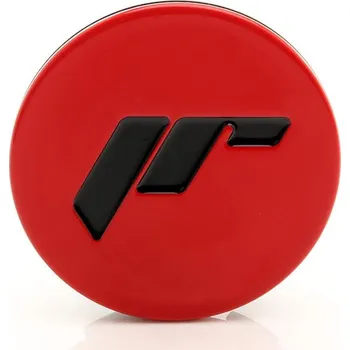 Kšiltovka JR Aluminum Center Cap 68mm Red