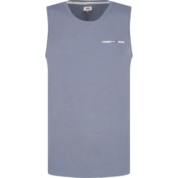 Pánské oblečení Tommy Jeans Tank top | Barva:tmavě modrá | Velikost:XXL