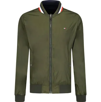 Pánská větrovka Tommy Hilfiger Oboustranná bunda bomber | Barva:zelený | Velikost:L